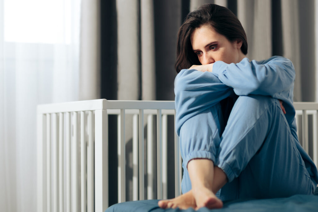 Immagine esempio per articolo su malinconia post partum - baby blues - maternity blues