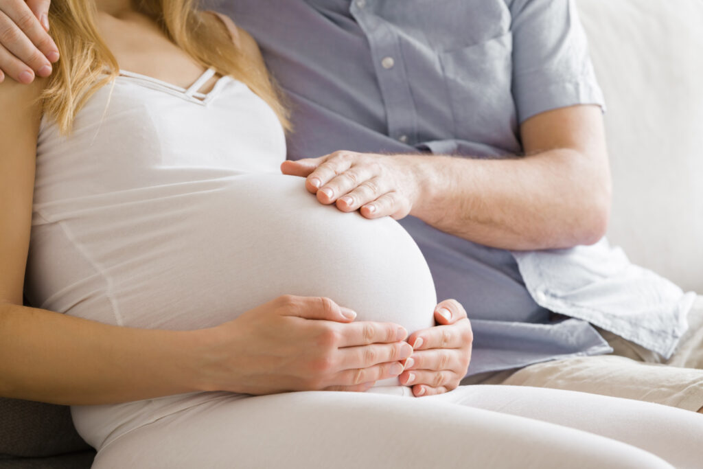 Immagine esempio per articolo su quando si sentono i primi calcetti del bambino in gravidanza